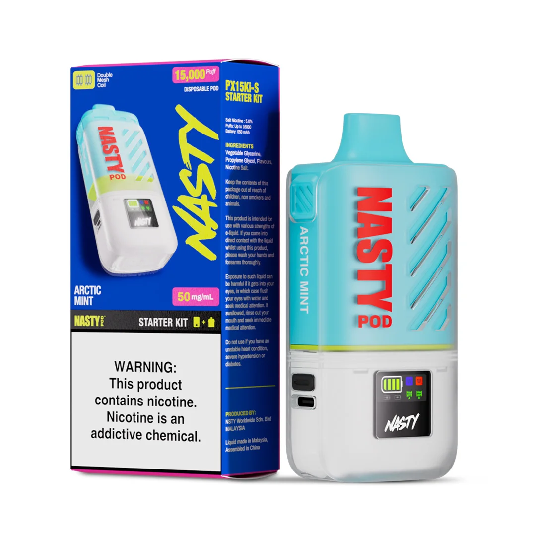 PX15Ki-S Turbo
15,000 Puff