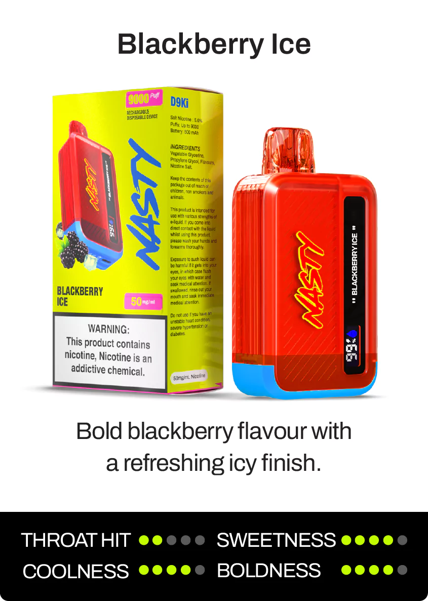 nasty vape flavors Nasty Bar 9000 Disposable Vape main image 1