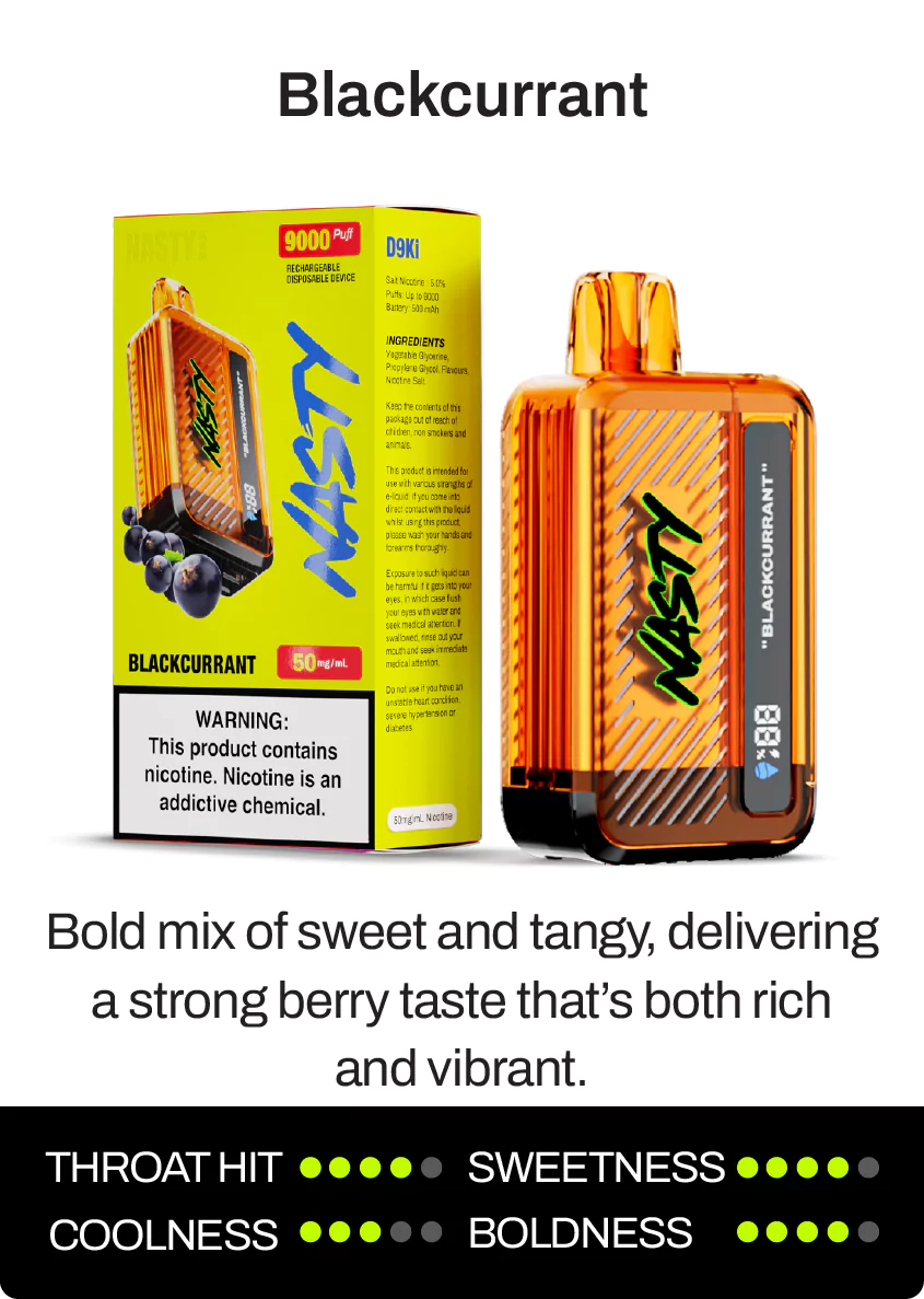 Nasty Bar D9Ki Disposable Vape 9K Puffs